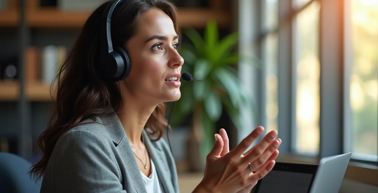 Three-person team managing webinar questions with a collaborative workflow setup