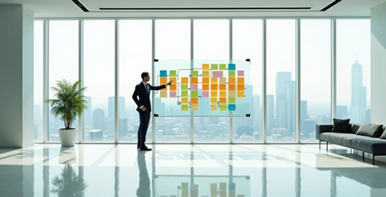 Professional analyzing performance data to identify training needs